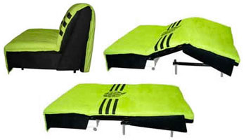 Внешний вид дивана аккордеона