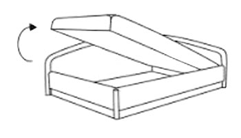 Механизм подъемной тахты